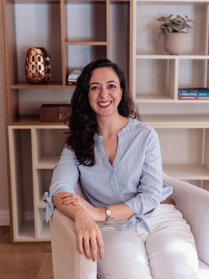Francine, fonoaudióloga do Espaço Casulo