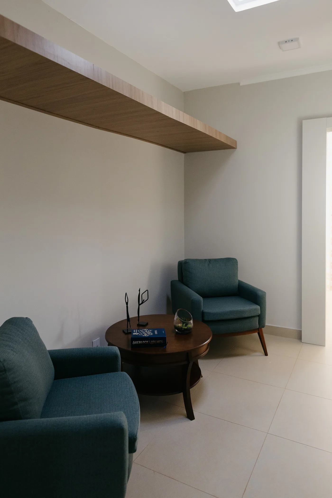 Sala de atendimento reservada do Espaço Casulo